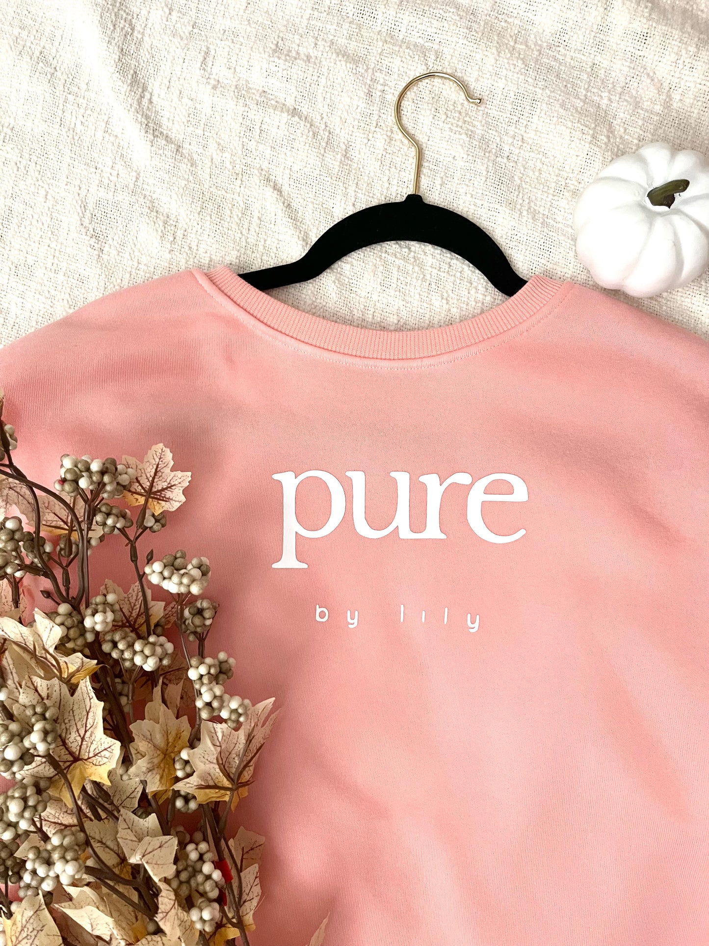 Pretty & PURE Pink Crewneck