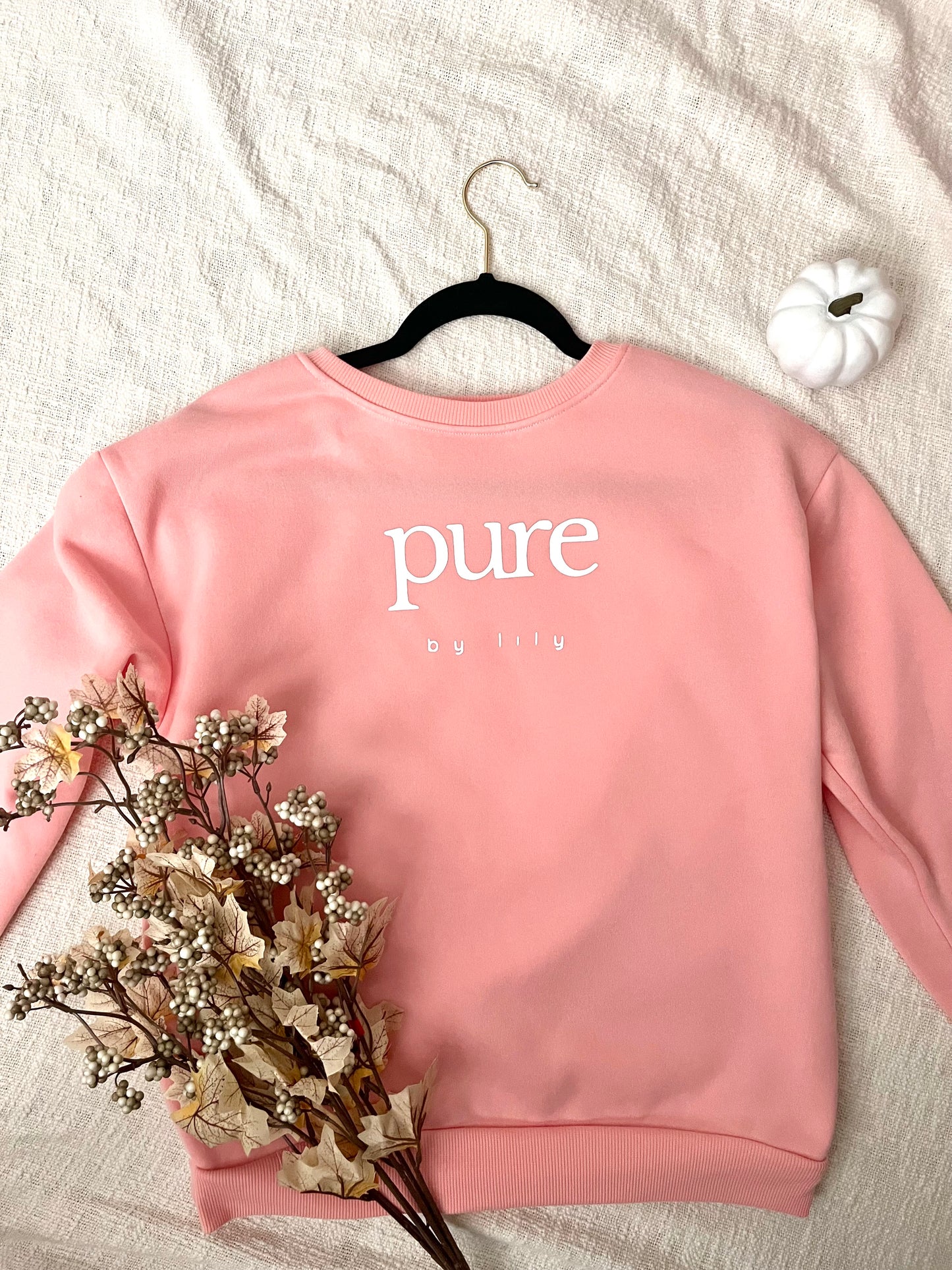 Pretty & PURE Pink Crewneck