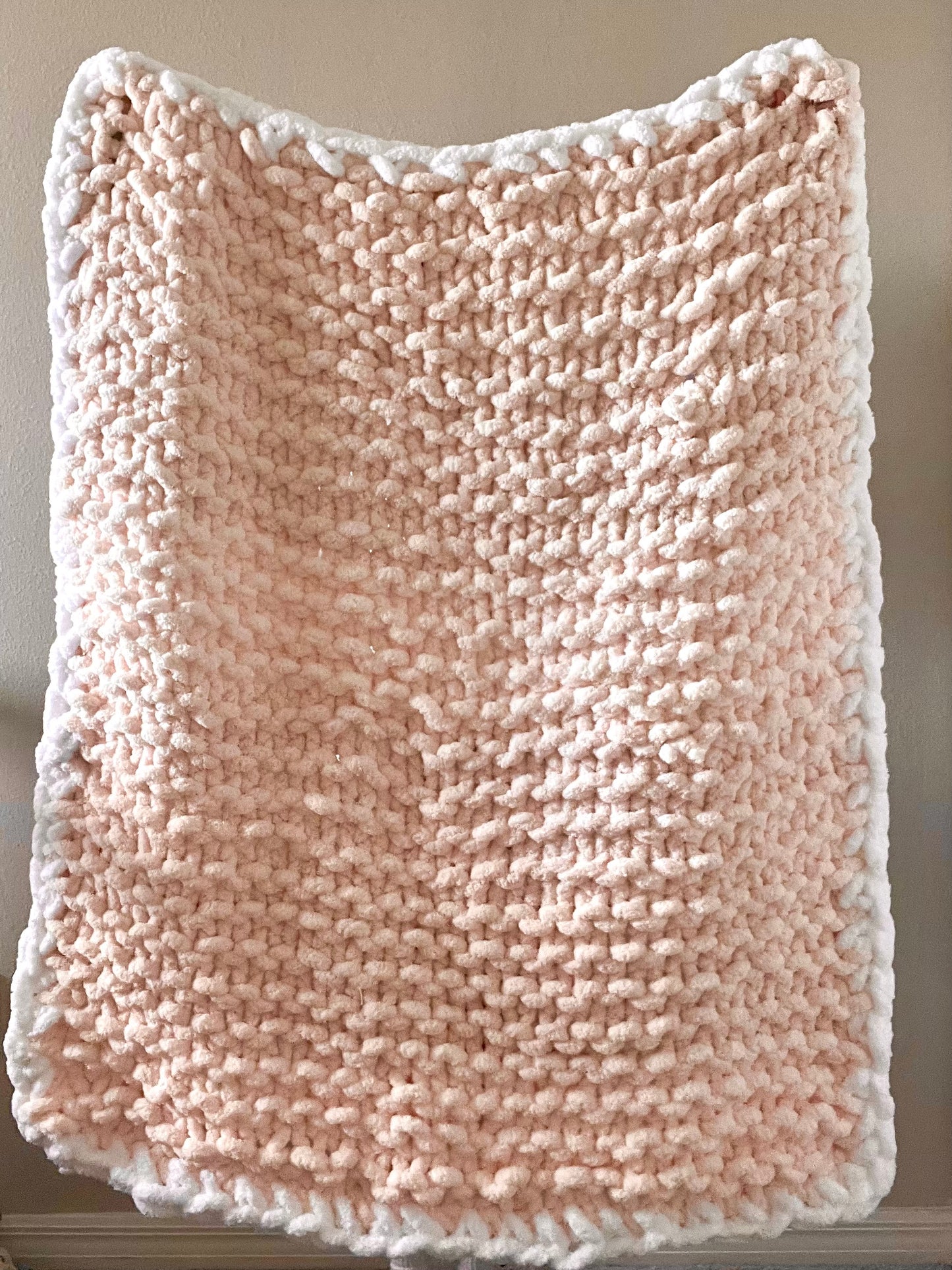 Bordered Chunky Blanket